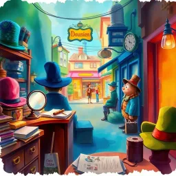 Whose Hat Is It Anyway? - Text-based game