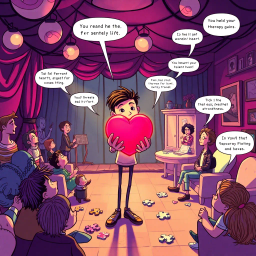 Whose Heart Is It, Anyway? - Text-based game