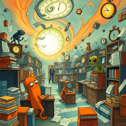 Transdimensional File Clerk - Text-based game