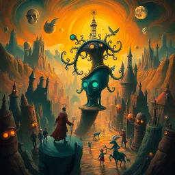 Chaos Chronicles: Whose Worlds Anyway? - Text-based game