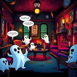 Whose Ghost Is It Anyway? - Text-based game
