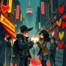 Heartstrings: A Love Heist - Text-based game