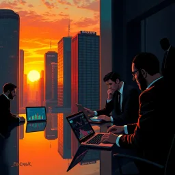 Financial Whirlwind - Text-based game