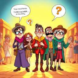 ChronoChum: Who's Hello is it Anyway? - Text-based game