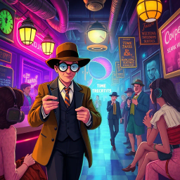 Chrono Cacophony: Whose Hello Is It Anyway? - Text-based game