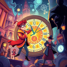 Chrono-Caper: Whose Time Is It Anyway? - Text-based game
