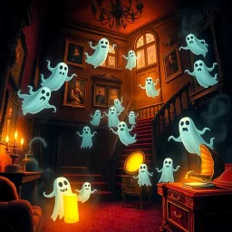Hello, Whose Ghost Is It Anyway? - Text-based game