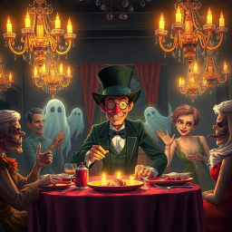 Hello, Whose Ghost Is It Anyway? - Text-based game