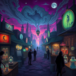 Nightmare Exchange: Whose Dream Is It Anyway? - Text-based game