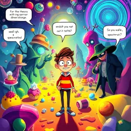 Spectrum Wars: Whose Dimension Is It Anyway? - Text-based game