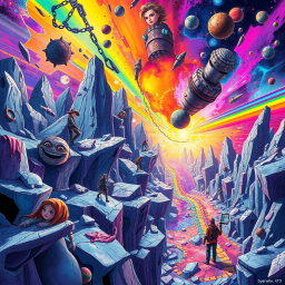 Spectrum Wars: Whose Dimension is It Anyway? - Text-based game