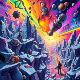 Spectrum Wars: Whose Dimension is It Anyway? - Text-based game
