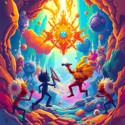 Spectrum Wars: Whose Dimension Is It Anyway? - Text-based game