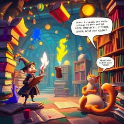Whose Scribe Is It Anyway? - Text-based game