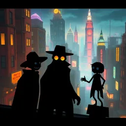 Whose Shadows Are These? - Text-based game