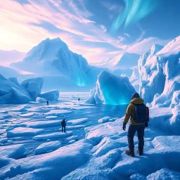 Frozen Frontier - Text-based game