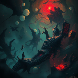 Nightmare Chronicles: Whose Nightmare Is It, Anyway? - Text-based game