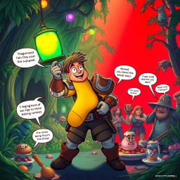 Questonomicon: Who's Quest Is It Anyway? - Text-based game