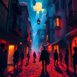 Whose Shadows Are These? - Text-based game