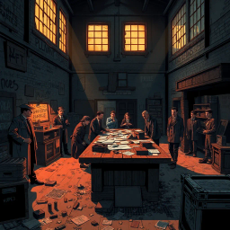 Whodunit Warehouse - Text-based game