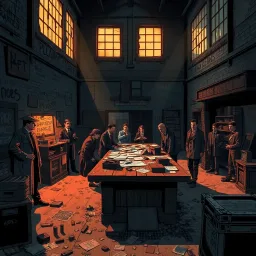 Whodunit Warehouse - Text-based game