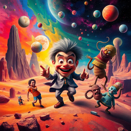 Spectrum Wars: Whose Dimension Is It Anyway? - Text-based game