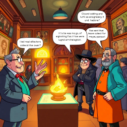 Relic Rumble: Whose Is It Anyway? - Text-based game