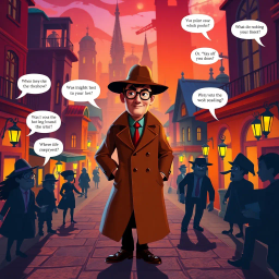 Whose Shadow Is It Anyway? - Text-based game