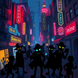 Whose Shadow Is It Anyway? - Text-based game
