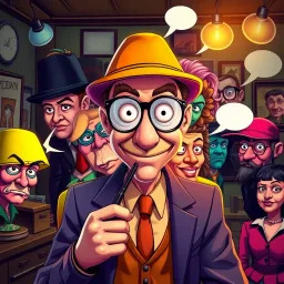 Whose Face Is This Anyway? - Text-based game