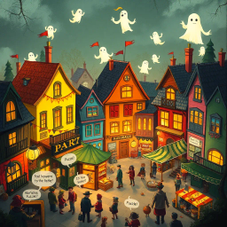 Whose Ghost Is It Anyway? - Text-based game