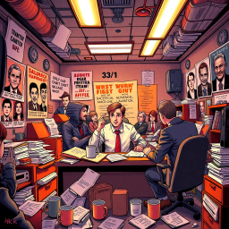 Whose Is It Anyway? The Political Debacle - Text-based game