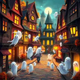 Whose Ghost Is It Anyway? - Text-based game