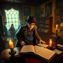 Whose Diary is It Anyway? - Text-based game
