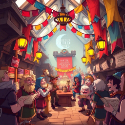 Questonomicon: Whose Quest Is It Anyway? - Text-based game