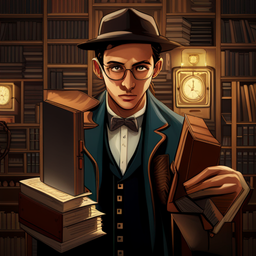 The Literary Detective - Text-based game