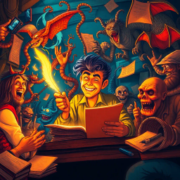 Whose Scribe Is It Anyway? - Text-based game
