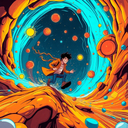 Momentum Mayhem - Text-based game
