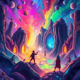 Spectrum Wars: Whose Dimension Is It Anyway? - Text-based game