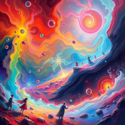 Spectrum Wars: Whose Dimension Is It Anyway? - Text-based game