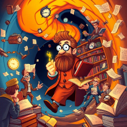Chrono Whirl: Whose Time Is It Anyway? - Text-based game