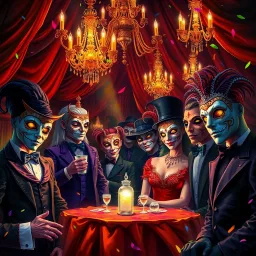 Whose Mask Is It Anyway? - Text-based game