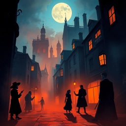 Whose Shadow Is That? - Text-based game