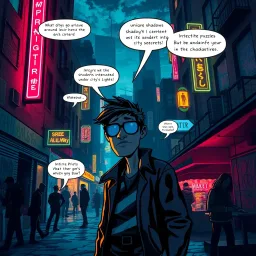 Whose Shadow Is It Anyway? - Text-based game