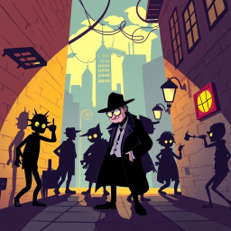 Whose Shadow is it Anyway? - Text-based game