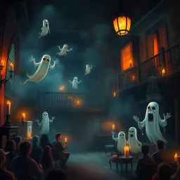 Whose Ghost is it Anyway? - Text-based game