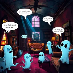 Whose Ghost Is It Anyway? - Text-based game