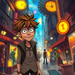 Chronocrack: Whose Time Is It Anyway? - Text-based game