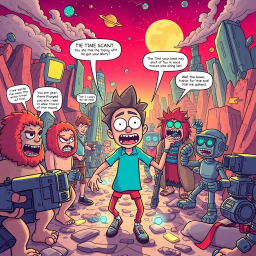 Chronocrack: Whose Time Is It Anyway? - Text-based game