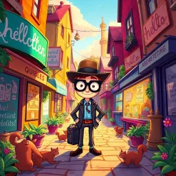 Whose Hellos Are These, Anyway? - Text-based game